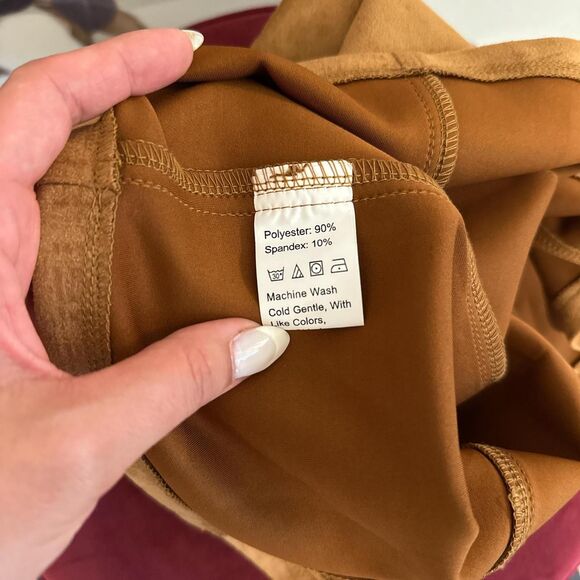 Unbranded Women's Tan and Brown Skirt - Picture 5 of 5